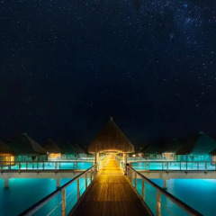 Отель The St Regis Bora Bora Resort бассейн фото 6