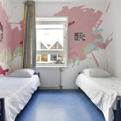 Hans Brinker Hostel Amsterdam Стандартный номер с 2 отдельными кроватями фото 4