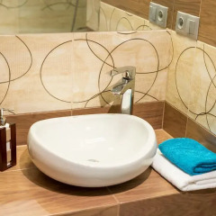 Отель P&O Apartments Aleja Krakowska Польша, Варшава - отзывы, цены и фото номеров - забронировать отель P&O Apartments Aleja Krakowska онлайн ванная фото 2