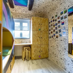 Chillout Hostel Zagreb Кровать в общем номере с двухъярусными кроватями фото 8