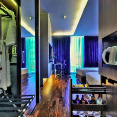 Отель Galleria 10 Sukhumvit Bangkok by Compass Hospitality 4* Стандартный номер с двуспальной кроватью фото 7