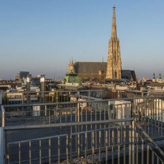 Отель Penthouse Stephansplatz Люкс с различными типами кроватей фото 3