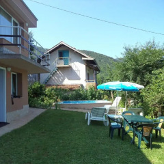 Отель Villa Aqua 2* Студия с разными типами кроватей фото 18
