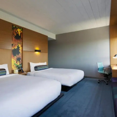 Отель Aloft Portland Airport at Cascade Station 3* Стандартный номер с различными типами кроватей фото 6