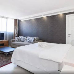 Отель Defne Suites Улучшенные апартаменты с различными типами кроватей фото 27