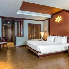 Отель Novotel Samui Resort Chaweng Beach Kandaburi 4* Улучшенный номер с различными типами кроватей фото 2