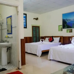 Отель Binh Yen Homestay (Peace Homestay) Стандартный семейный номер с двуспальной кроватью фото 3