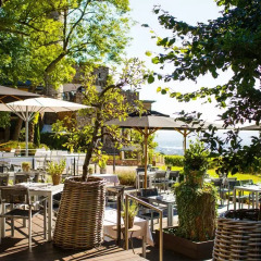 Relais & Châteaux Hotel Burg Schwarzenstein Гайзенхайм питание