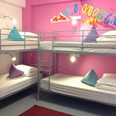 RedDoorz Hostel Кровать в женском общем номере с двухъярусной кроватью фото 12