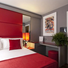 Отель BDB Luxury Rooms Margutta 3* Стандартный семейный номер с двуспальной кроватью фото 2