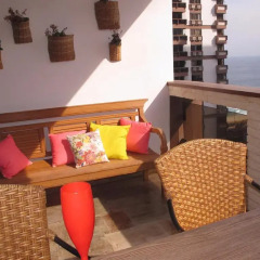Отель Apt barramares 2 quartos vista mar Апартаменты с различными типами кроватей фото 30