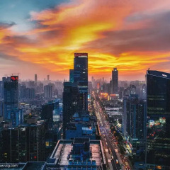 Paco Hotel Guangzhou Gangding Metro Branch балкон