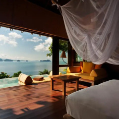 Отель Six Senses Yao Noi Вилла с различными типами кроватей фото 19