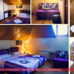 Отель Flamingo 3* Стандартный номер с двуспальной кроватью фото 7