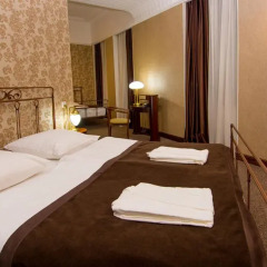 Отель Boutique Villa Mtiebi 4* Стандартный семейный номер с разными типами кроватей фото 9