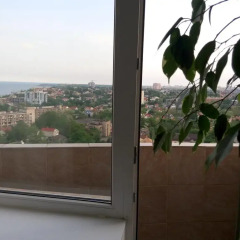 Апартаменты Apartment Red and White балкон