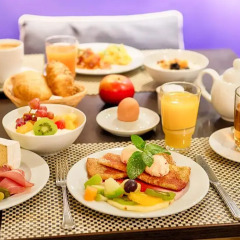 Отель Leonardo Royal Hotel Düsseldorf Königsallee Германия, Дюссельдорф - 3 отзыва об отеле, цены и фото номеров - забронировать отель Leonardo Royal Hotel Düsseldorf Königsallee онлайн питание фото 3