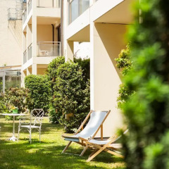 Отель Prinzregent am Friedensengel 4* Стандартный номер с различными типами кроватей фото 4