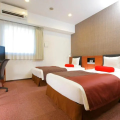 Hotel MyStays Asakusa-bashi 2* Улучшенный номер с 2 отдельными кроватями фото 3