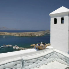 Отель Melenos Lindos Exclusive Suites and Villas балкон