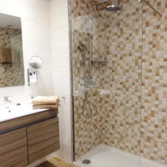 Отель Santa Clara Apartamento Испания, Торремолинос - отзывы, цены и фото номеров - забронировать отель Santa Clara Apartamento онлайн ванная фото 2