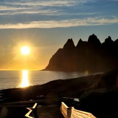 Отель Senja Hotell пляж фото 2