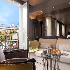 Отель B Montmartre балкон