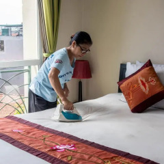 Отель Vietnam Backpacker Hostels Downtown Стандартный номер фото 3
