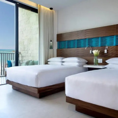 Отель Grand Hyatt Playa Del Carmen Resort Package 5* Номер с различными типами кроватей фото 23