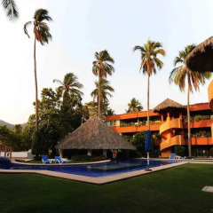 Отель La Ceiba del Mar Мексика, Сиуатанехо - отзывы, цены и фото номеров - забронировать отель La Ceiba del Mar онлайн бассейн фото 3