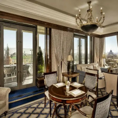Гостиница The Ritz-Carlton, Moscow 5* Люкс Carlton с различными типами кроватей фото 6