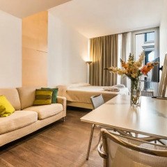 Отель Glamour Apartments Италия, Милан - 1 отзыв об отеле, цены и фото номеров - забронировать отель Glamour Apartments онлайн комната для гостей фото 2