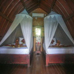 Отель Balangan Sea View Bungalow 3* Бунгало с различными типами кроватей фото 6