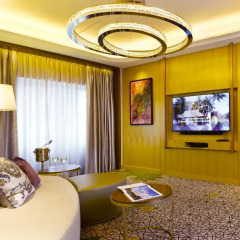 Отель PARKROYAL on Beach Road 4* Улучшенный номер с различными типами кроватей фото 5