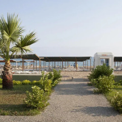 Side West Park Hotel Турция, Сиде - отзывы, цены и фото номеров - забронировать отель Side West Park Hotel - All Inclusive онлайн пляж фото 2