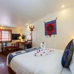 Sapa Centre Hotel 3* Улучшенный номер с различными типами кроватей фото 7