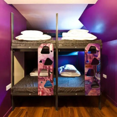 Clink78 Hostel Стандартный семейный номер с двуспальной кроватью (общая ванная комната) фото 6