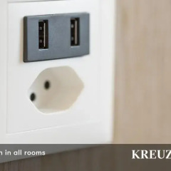 Отель Kreuz Bern 3* Стандартный номер с различными типами кроватей фото 6