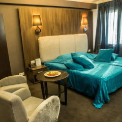 Отель Атлантик 3* Стандартный номер с двуспальной кроватью фото 11