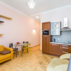 Апартаменты Four Squares Apartments on Tverskaya Апартаменты с двуспальной кроватью фото 13