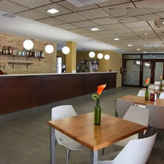 Hotel Santuario De Sancho Abarca Аблитас гостиничный бар
