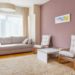Апартаменты Lux Apartments Sunrior комната для гостей фото 4