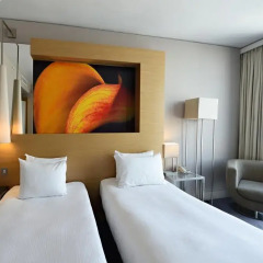 Отель Hilton Manchester Deansgate 4* Номер Делюкс фото 4