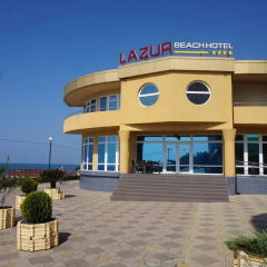 Лазурь Бич Отель 4* Стандартный номер с двуспальной кроватью фото 7