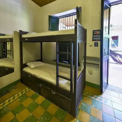 Viajero Cali Hostel & Salsa School Кровать в общем номере с двухъярусной кроватью фото 5