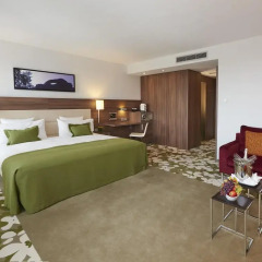 Отель Meliá Düsseldorf 4* Люкс разные типы кроватей фото 2