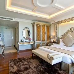 Отель LK The Empress 4* Студия с различными типами кроватей фото 9