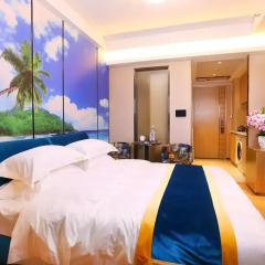 Апартаменты Guangzhou Chimelong Heefun International Service Apartment Номер Делюкс