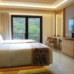 Padma Hotel Bandung 5* Номер Делюкс с различными типами кроватей фото 2
