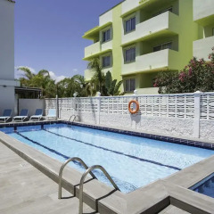 Отель Apartamentos Dausol I бассейн